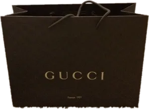 Designer Shopping Bag Gucci PNG Image