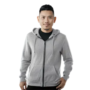 Designer Zip Up Hoodie Png Xcq67 PNG Image