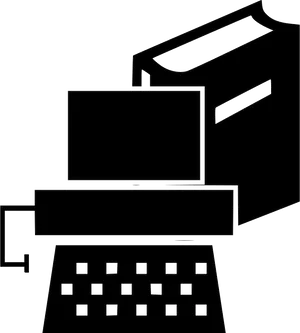 Desktop Computer Vector Illustration PNG Image