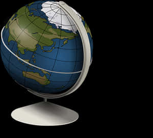 Desktop Globe Illustration PNG image with transparent background