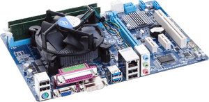 Motherboard Bundle - Gigabyte P55 Us3l, HD Png Download PNG image with transparent background