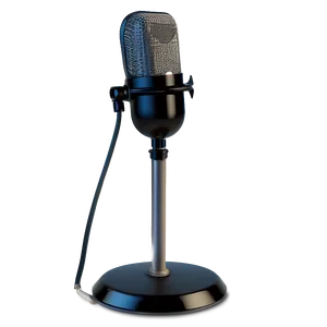 Desktop Podcast Mic Stand Png Gen15 PNG Image