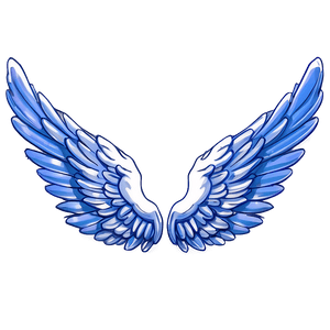 Detailed Angel Wings Sketch PNG yhj43 PNG image with transparent background