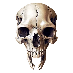 Detailed Animal Skull Drawing Png Kyq28 PNG Image