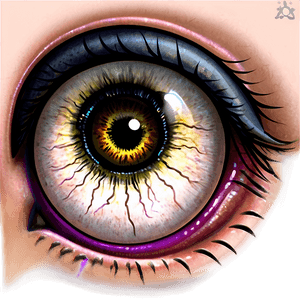 Detailed Anime Eyes PNG 05252024 PNG