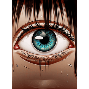 Detailed Anime Eyes PNG upb79 PNG