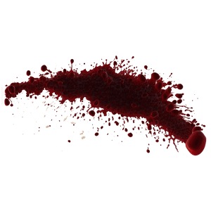 Detailed Blood Splatter PNG 04302024 PNG