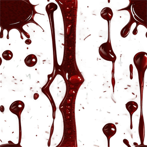 Detailed Blood Splatter PNG ikf PNG