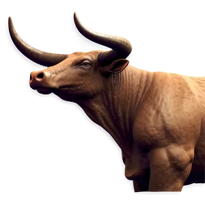 Detailed Bull Head Png Hwv54 PNG Image