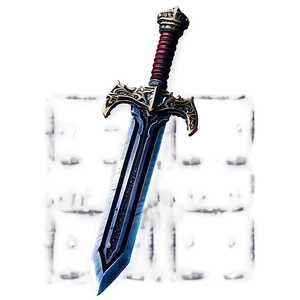 Detailed Buster Sword Graphic Png 06202024 PNG Image