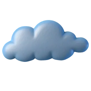 Detailed Cloud Emoji Png 31 PNG Image