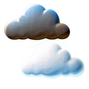 Detailed Cloud Emoji Png Ggr14 PNG Image