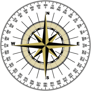- Boxing The Compass With Degrees Clipart , Png Download - Compass Rose, Transparent Png PNG image with transparent background