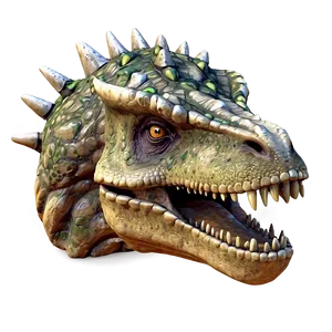 Detailed Dinosaur Head Rendering Png 06292024 PNG Image