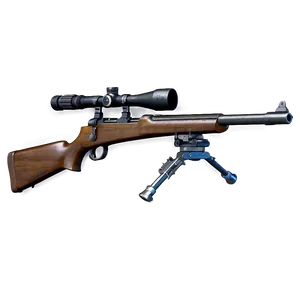 Detailed M1 Garand Sniper Png Fkw PNG Image