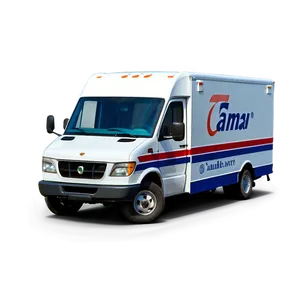 Detailed Mail Carrier Truck Png 10 PNG Image