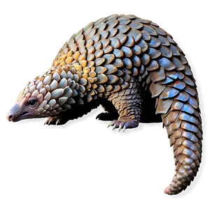 Detailed Pangolin Drawing Png 06212024 PNG Image