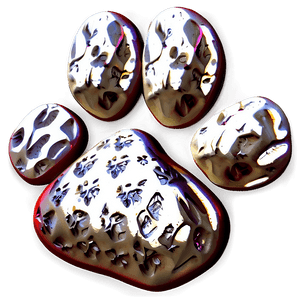 Detailed Paw Print PNG 05042024 PNG image with transparent background