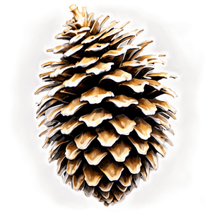 Detailed Pine Cone PNG 06202024 PNG