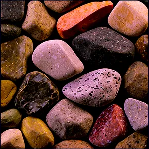 Detailed River Rock Types Png 06292024 PNG Image