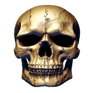 Detailed Skull Face Sketch Png 06272024 PNG Image