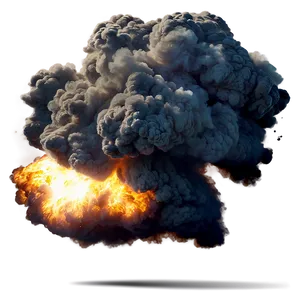 Detailed Smoke Explosion Drawing Png 95 PNG Image