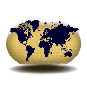 Detailed World Map Vector Png 43 PNG Image