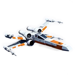 Detailed X Wing Png Wcg PNG Image