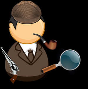 Detective_ Cartoon_ Character.png PNG