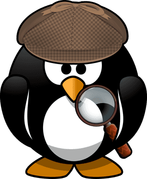 Animal Clipart Detective - Cartoon Penguin, HD Png Download PNG image with transparent background