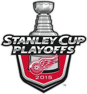 Detroit Red Wings2015 Stanley Cup Playoffs Logo PNG Image