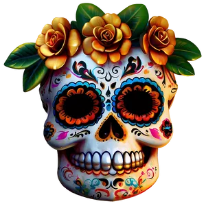 Dia De Los Muertos Calavera Decorations Png 46 PNG Image