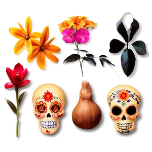 Dia De Los Muertos Symbolic Offerings Png Tbd PNG Image