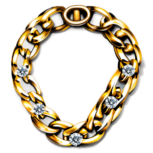 Diamond Chain PNG 05042024 PNG