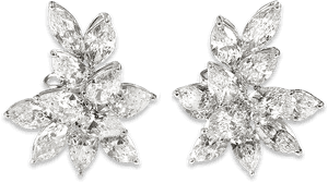 Diamond Earring Png - Earring, Transparent Png PNG
