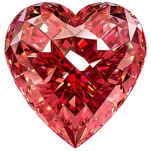 Diamond Heart B PNG Image