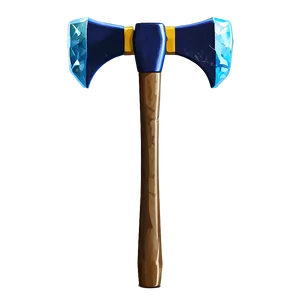 Diamond Pickaxe Breaking Blocks Png 33 PNG Image