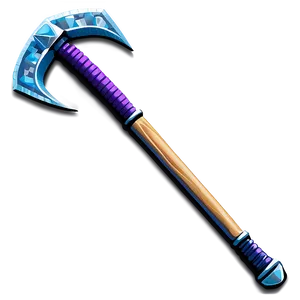 Diamond Pickaxe Game Icon Png 21 PNG Image