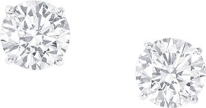 Earring Transparent Stud - Transparent Stud Earring Png, Png Download PNG