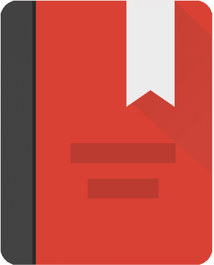 Dictionary App Icon PNG image with transparent background