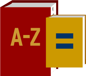 Dictionary Books Ato Zand Equal Sign PNG image with transparent background