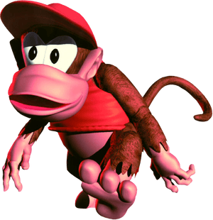 Donkey Kong 64 Png - Diddy Kong Donkey Kong Country, Transparent Png PNG