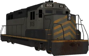 Diesel Locomotive808 PNG Image