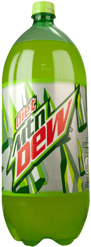 Diet Mt Dew - Diet Mountain Dew 2l, HD Png Download PNG with transparent background