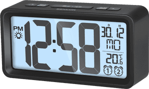 Digital Alarm Clock Png - Radio Clock, Transparent Png PNG