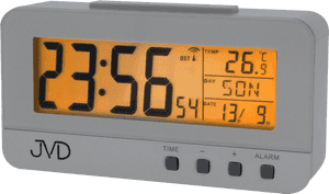 Radio Controlled Digital Alarm Clock Jvd Rb91 - Radio Clock, HD Png Download PNG