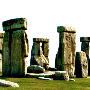 Digital Art Interpretation Of Stonehenge Png Pvg60 PNG Image