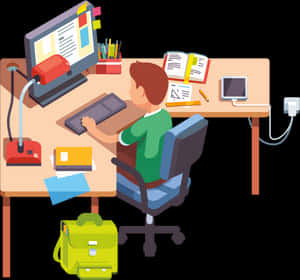 Digital Artistat Workstation PNG with transparent background