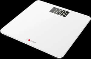 Digital Bathroom Scale PNG image with transparent background