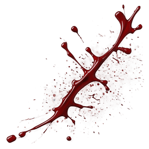 Digital Blood Splatter Art PNG fwi PNG